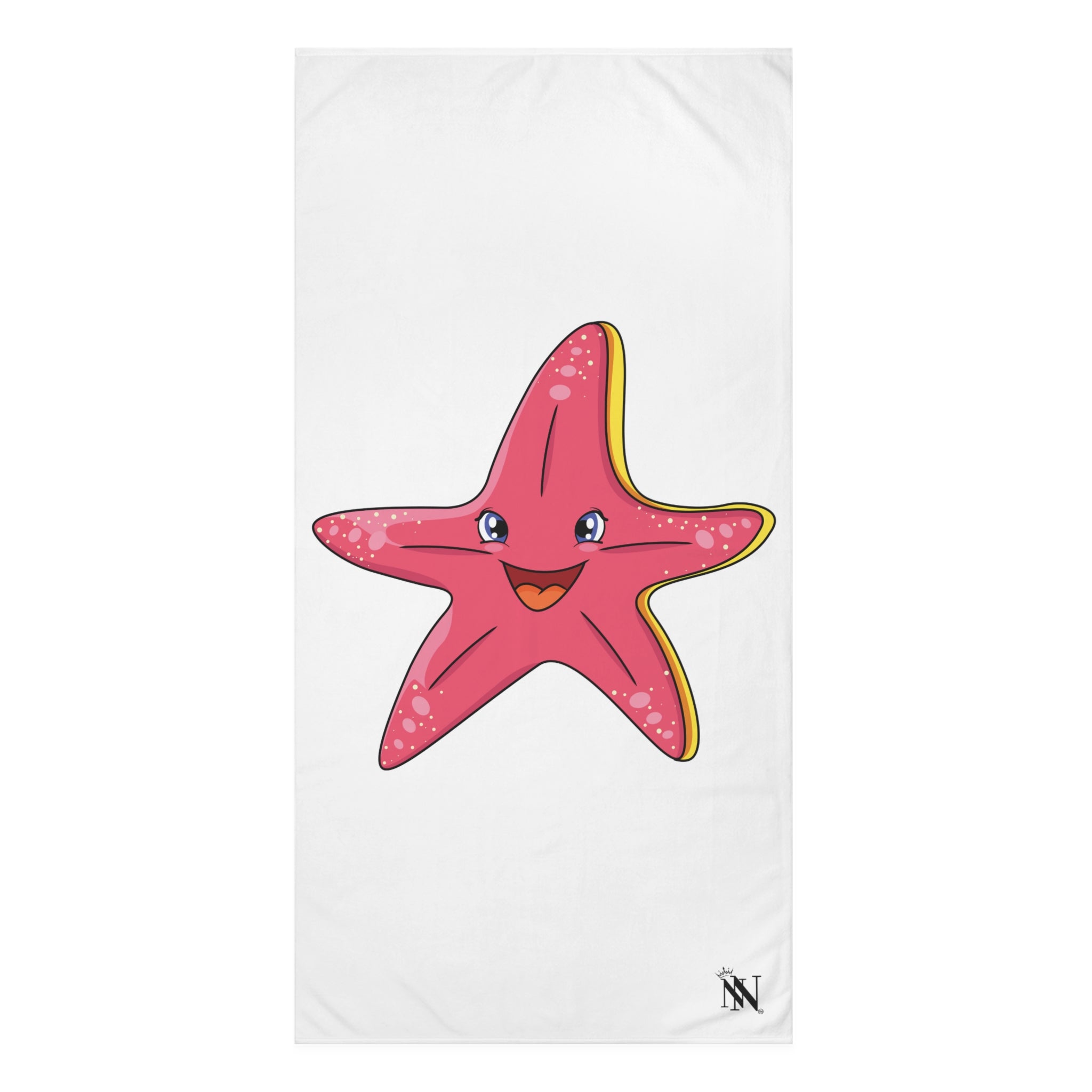 Happy pink starfish