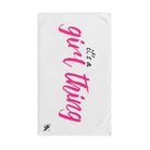 It's a girl thing sex towel