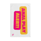 Anal play alert cute sex towel for her