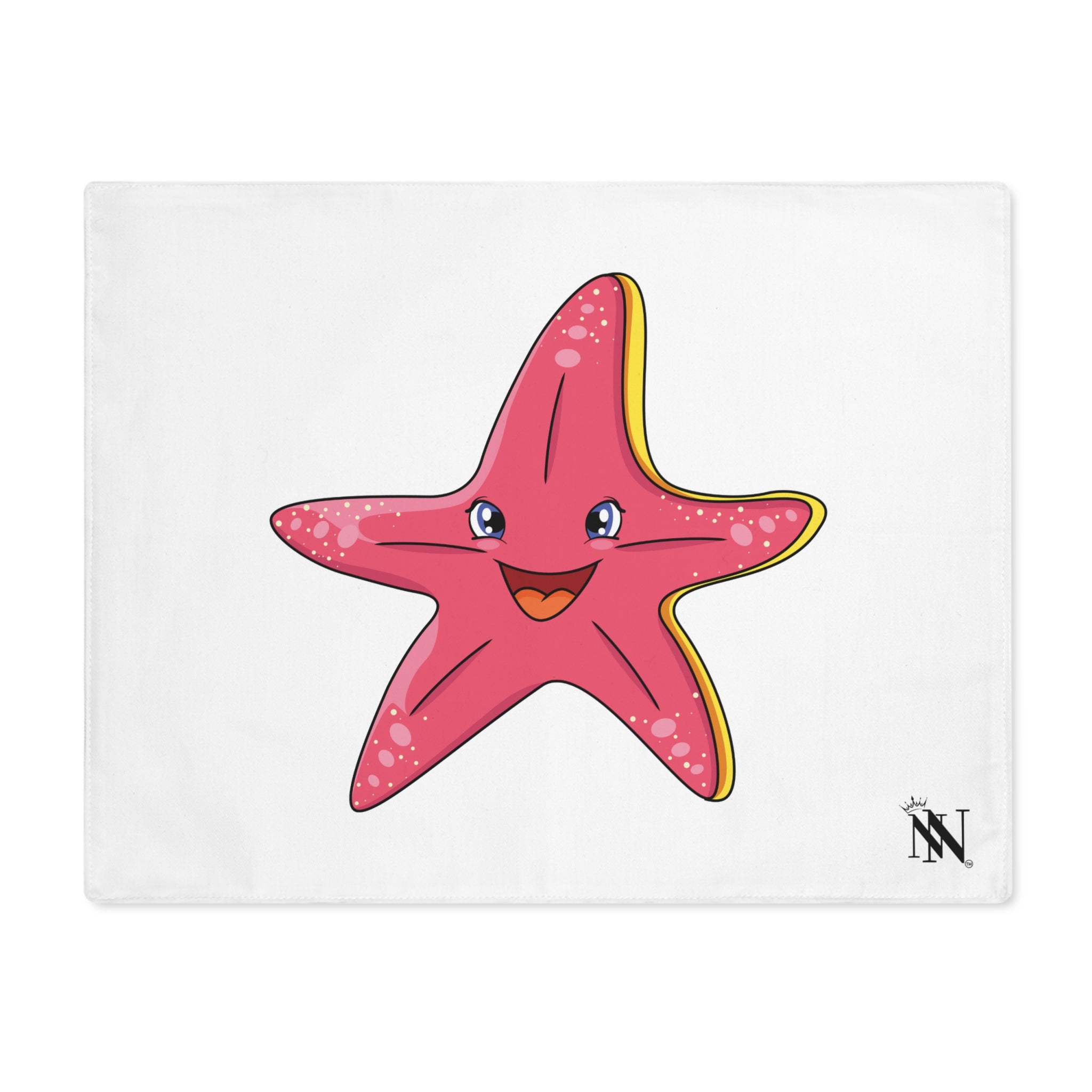 Happy pink starfish