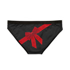 Red Velvet Gift Bow Cum Panties