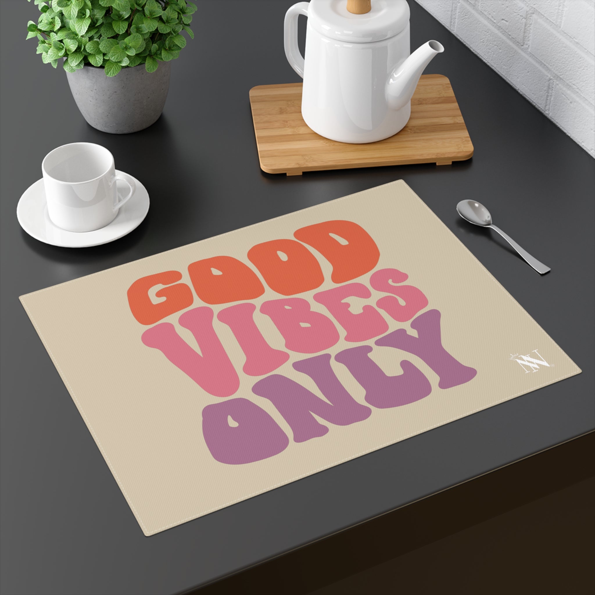 Good vibes only sex toys mat
