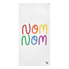 Rainbow nom nom sex towel