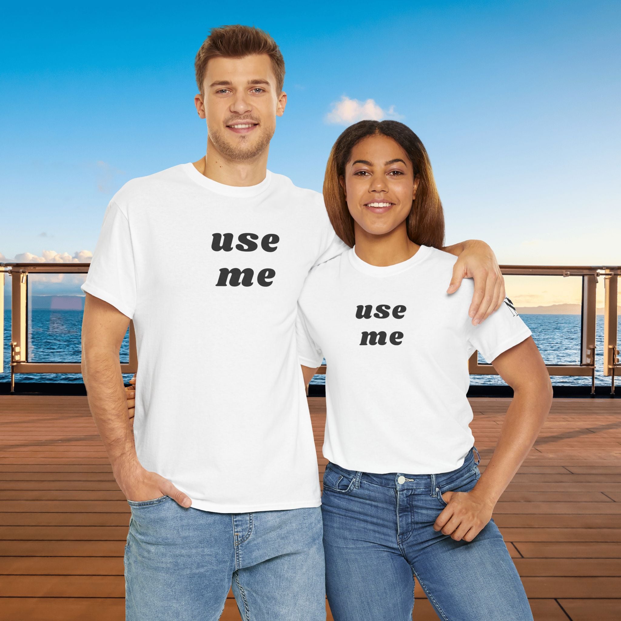 Use Me Adult T-Shirt | Live Bold & Comfortable