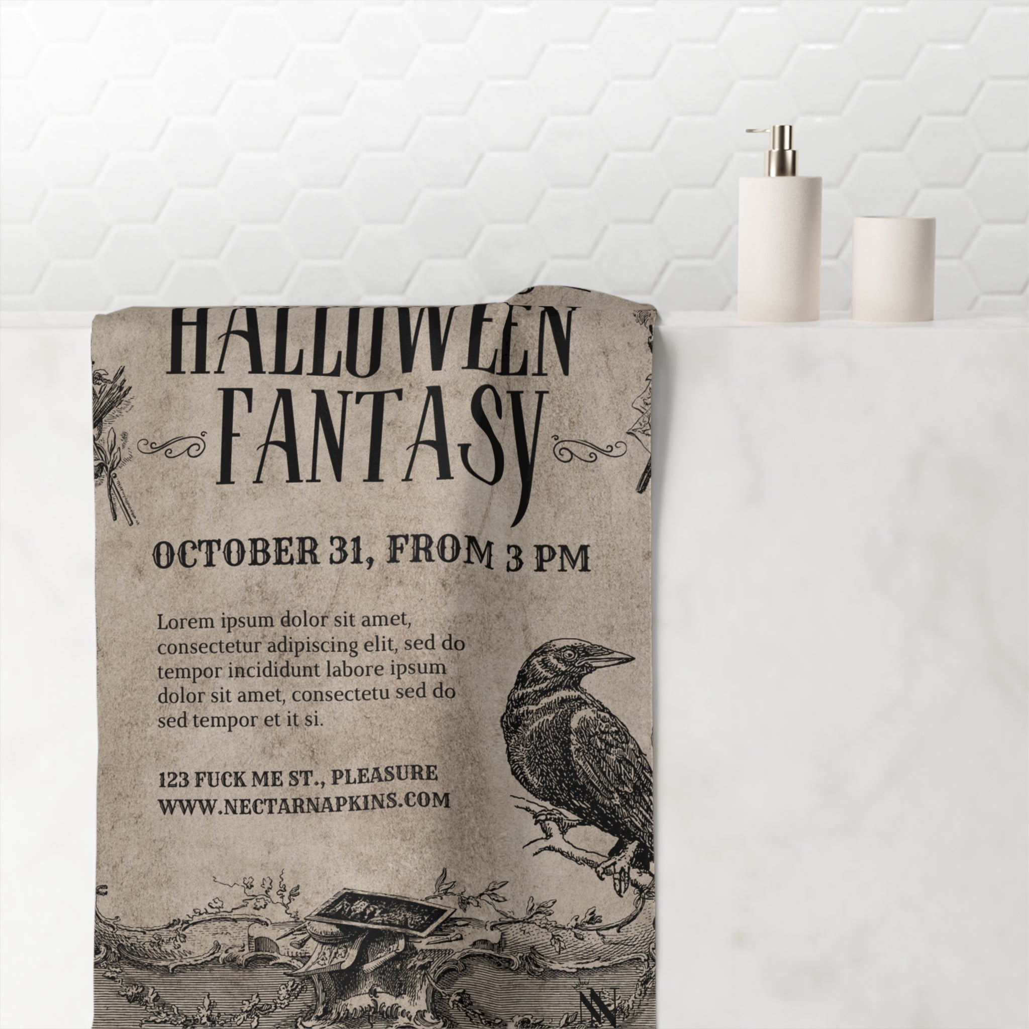 Halloween Fantasy Towel