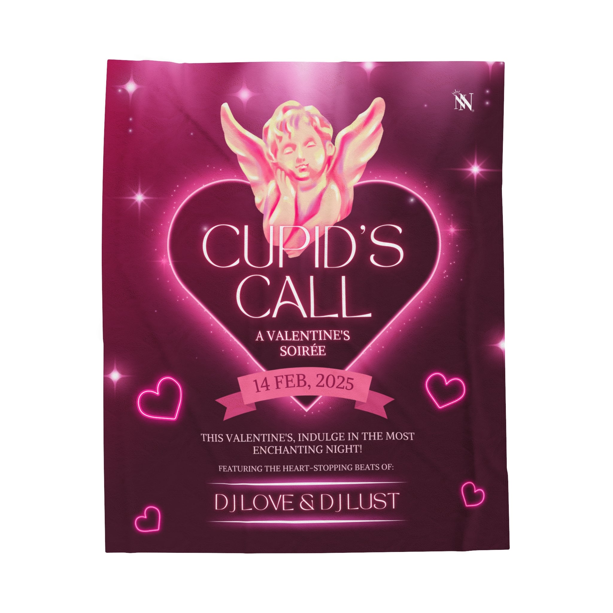 Cupid’s Call Cum Squirt Blanket