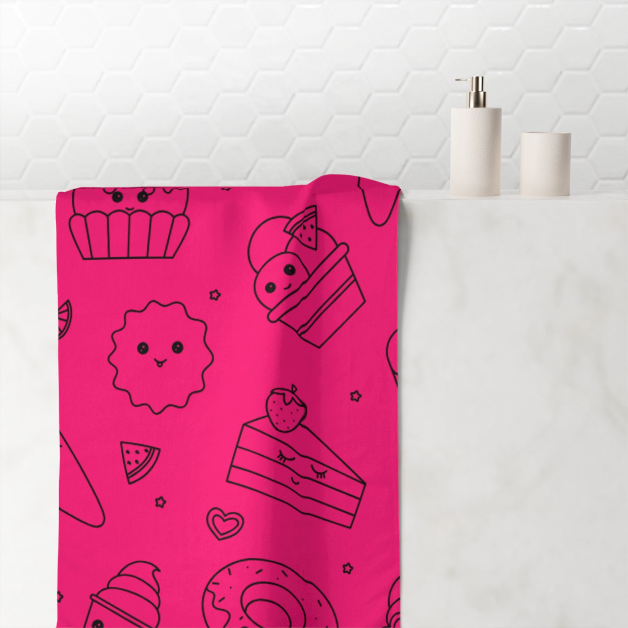 Cute Dessert XL Sex Towel