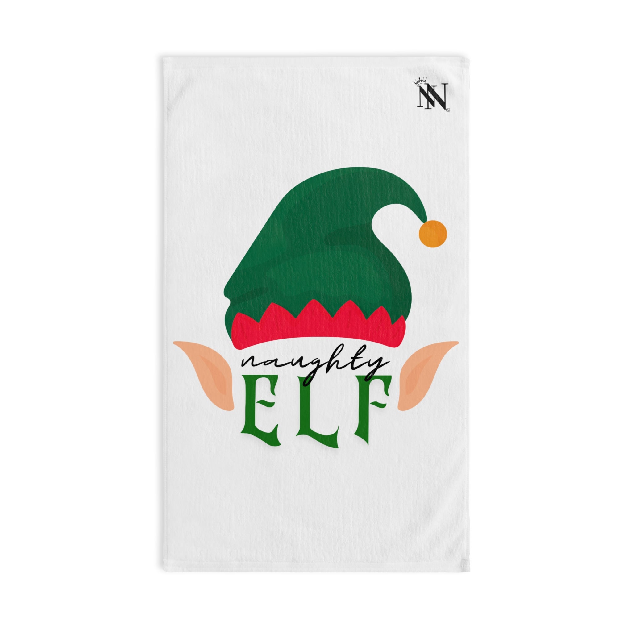 Naughty Elf Cum Towel