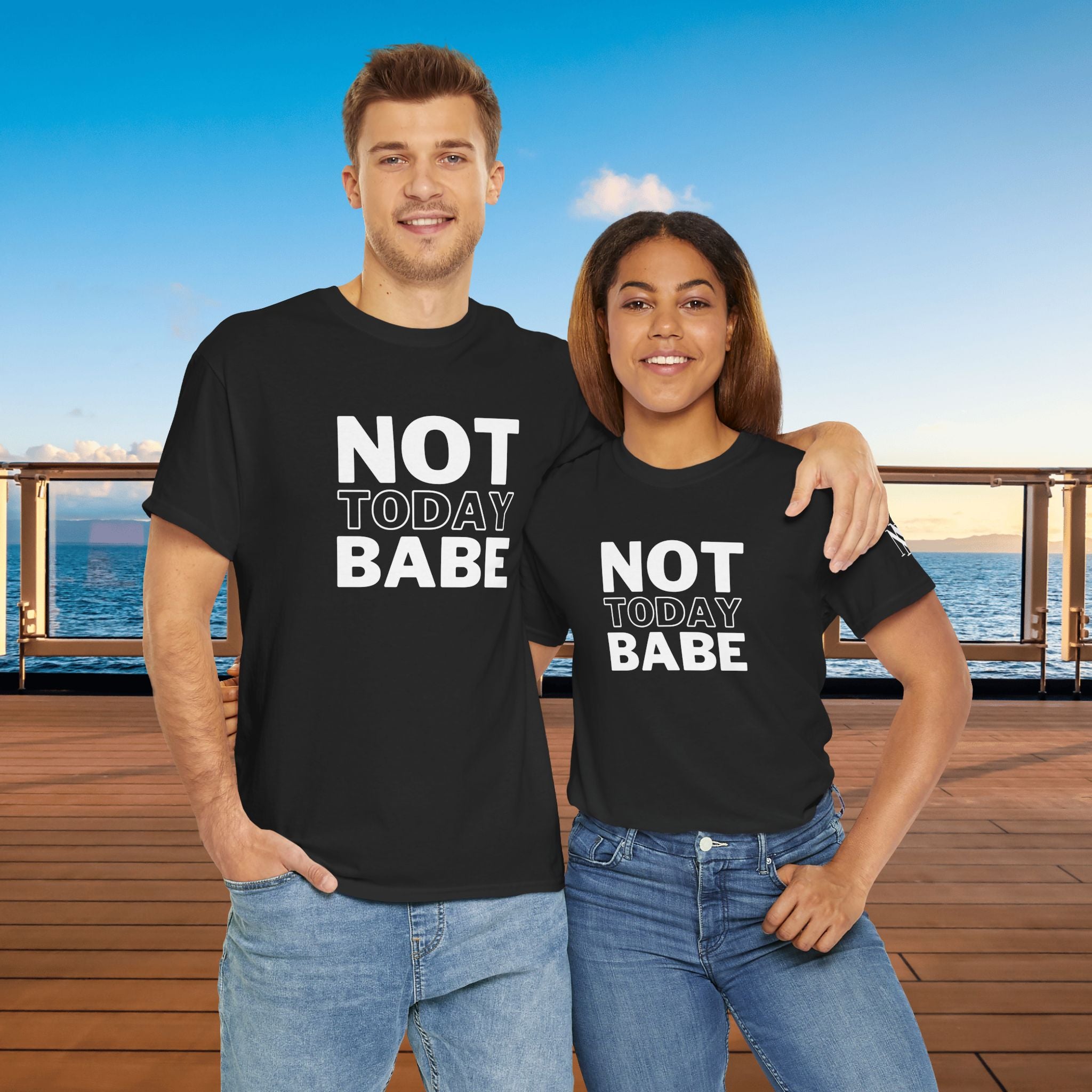 Not Today Babe Sex Gifts for Him Her Bride Groom Couples