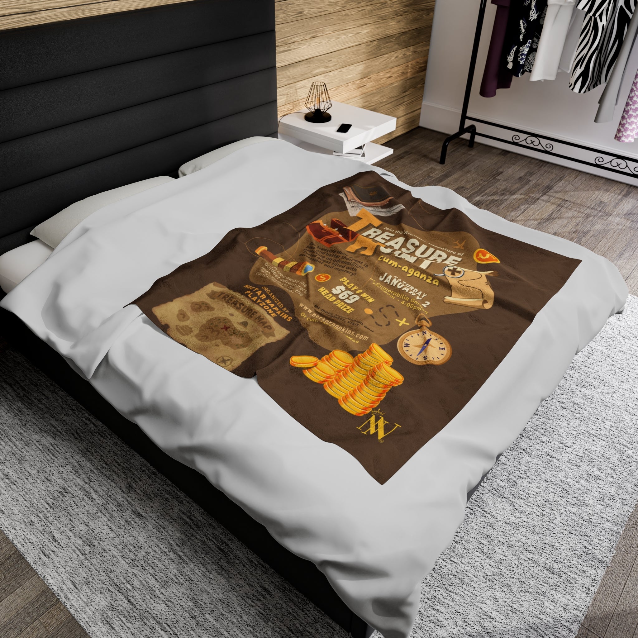 Treasure Hunt Sex Blanket