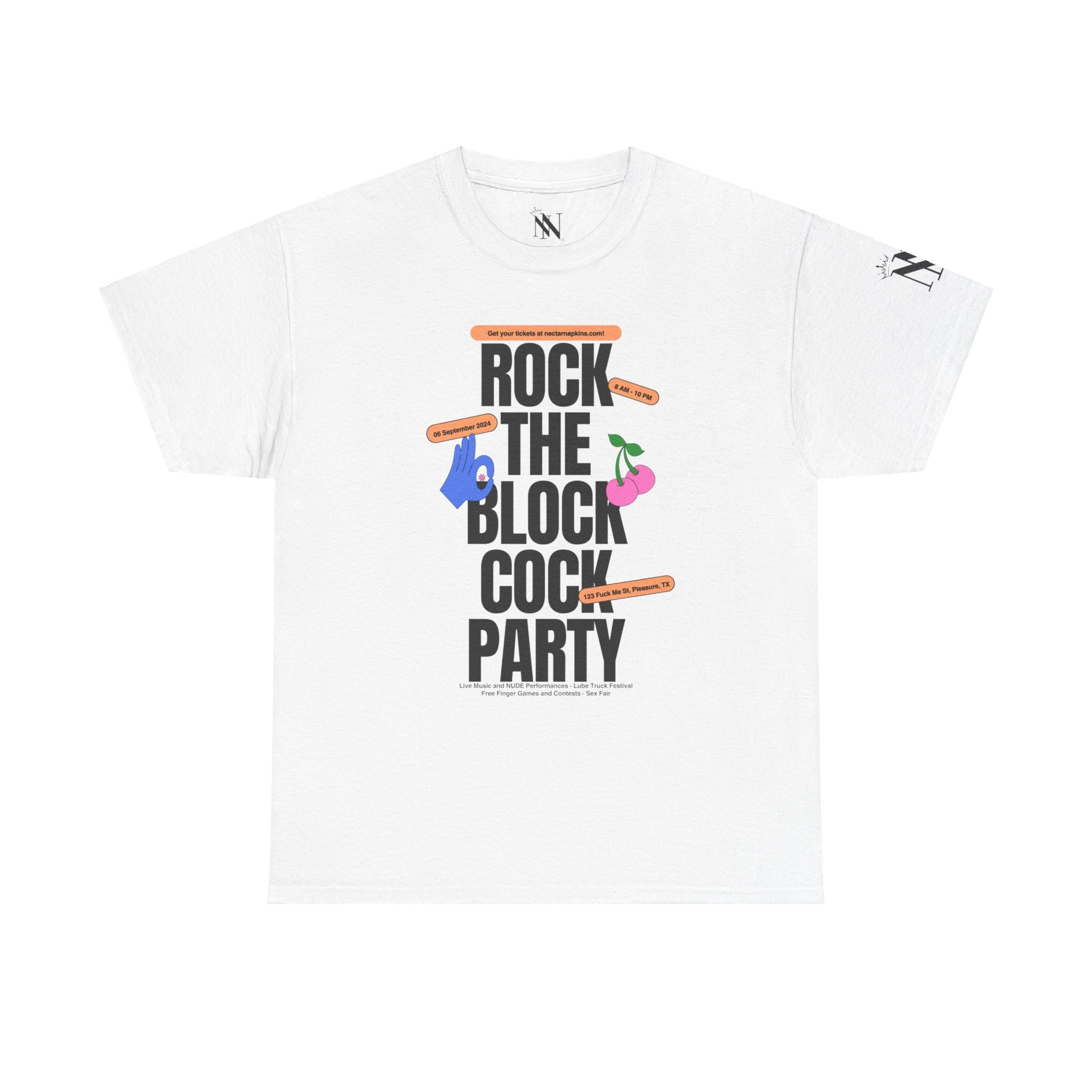 Rock the Block Cock Party Towel