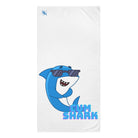 Cool cum shark sex towel