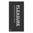 pleasure ceo cum towel