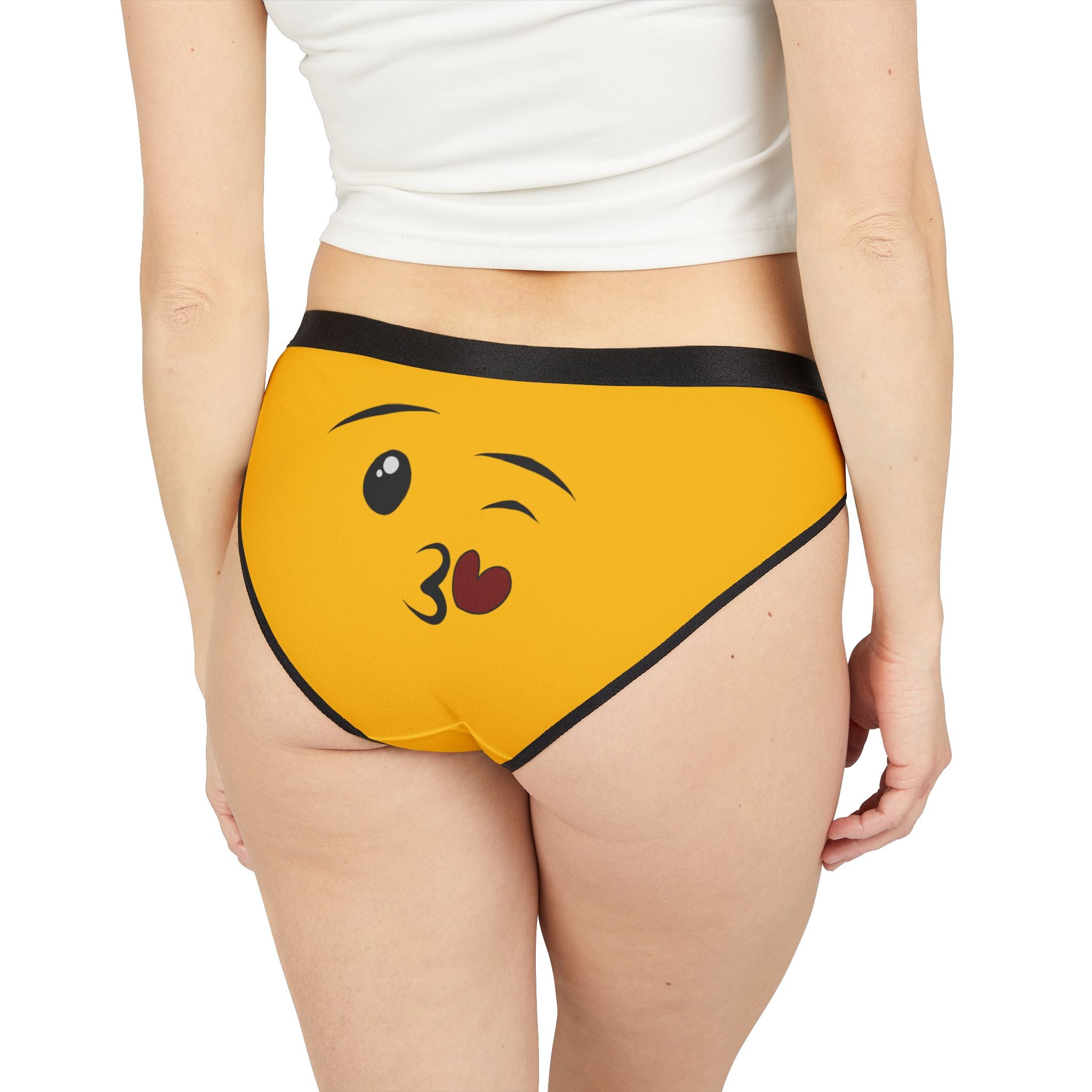 Emoji Kiss Cum Panties