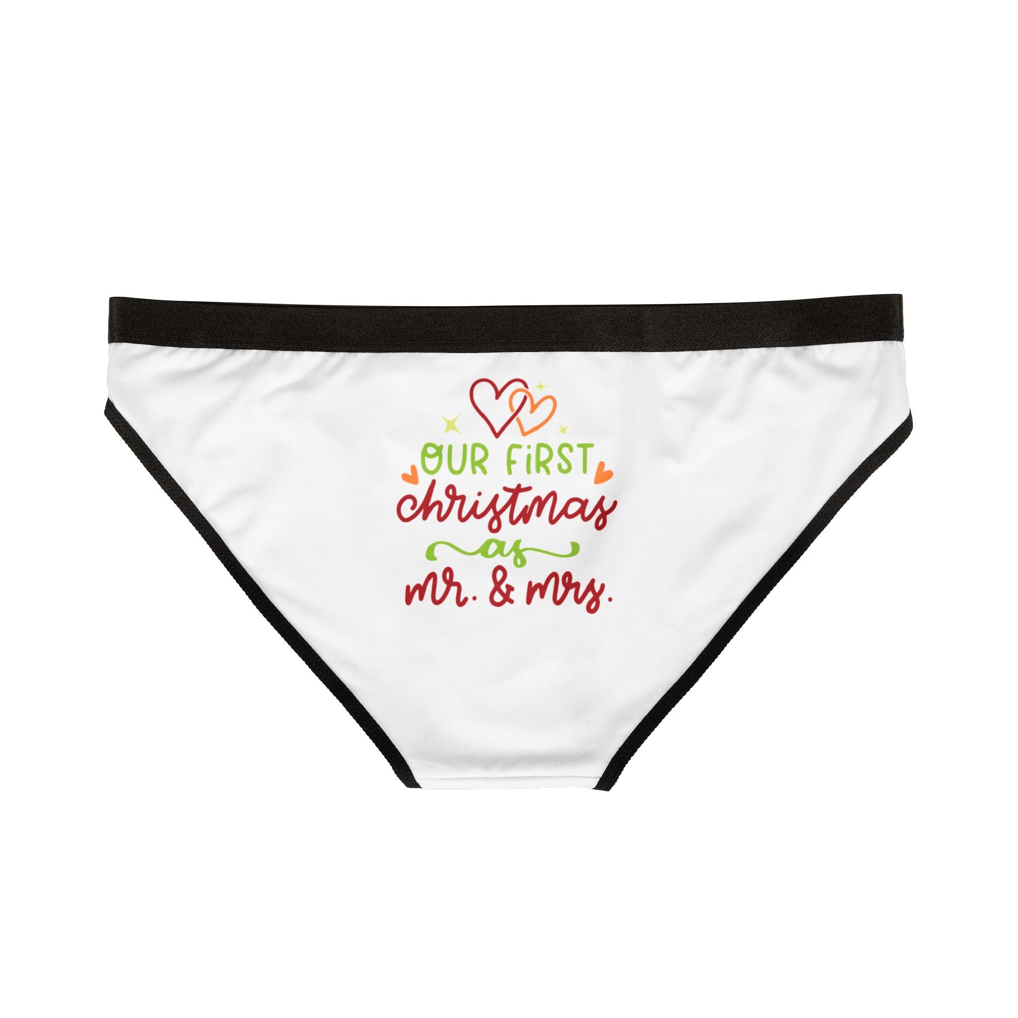 Our First Christmas as Mr. & Mrs. Cum Panties