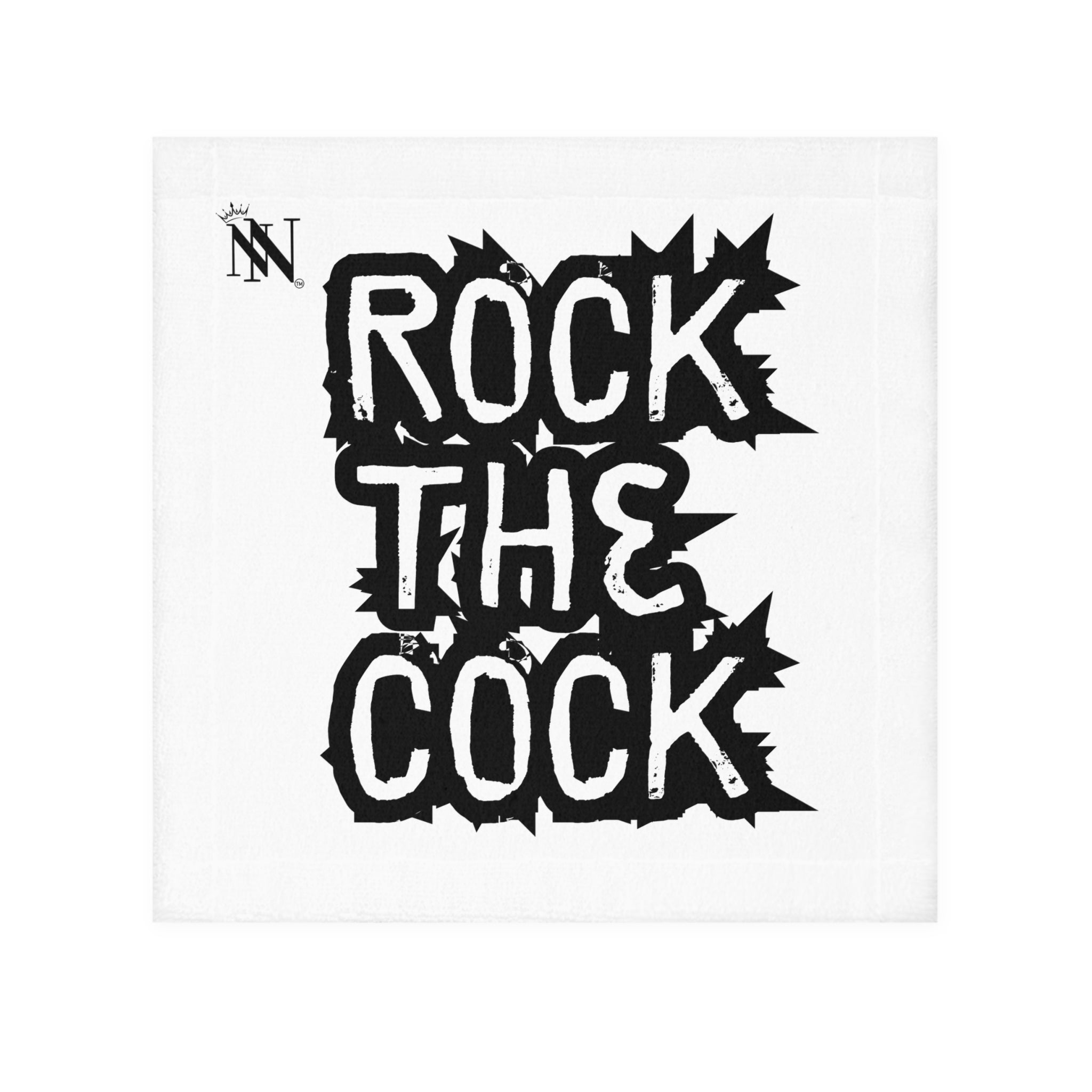 Rock the Cock Cum Towel