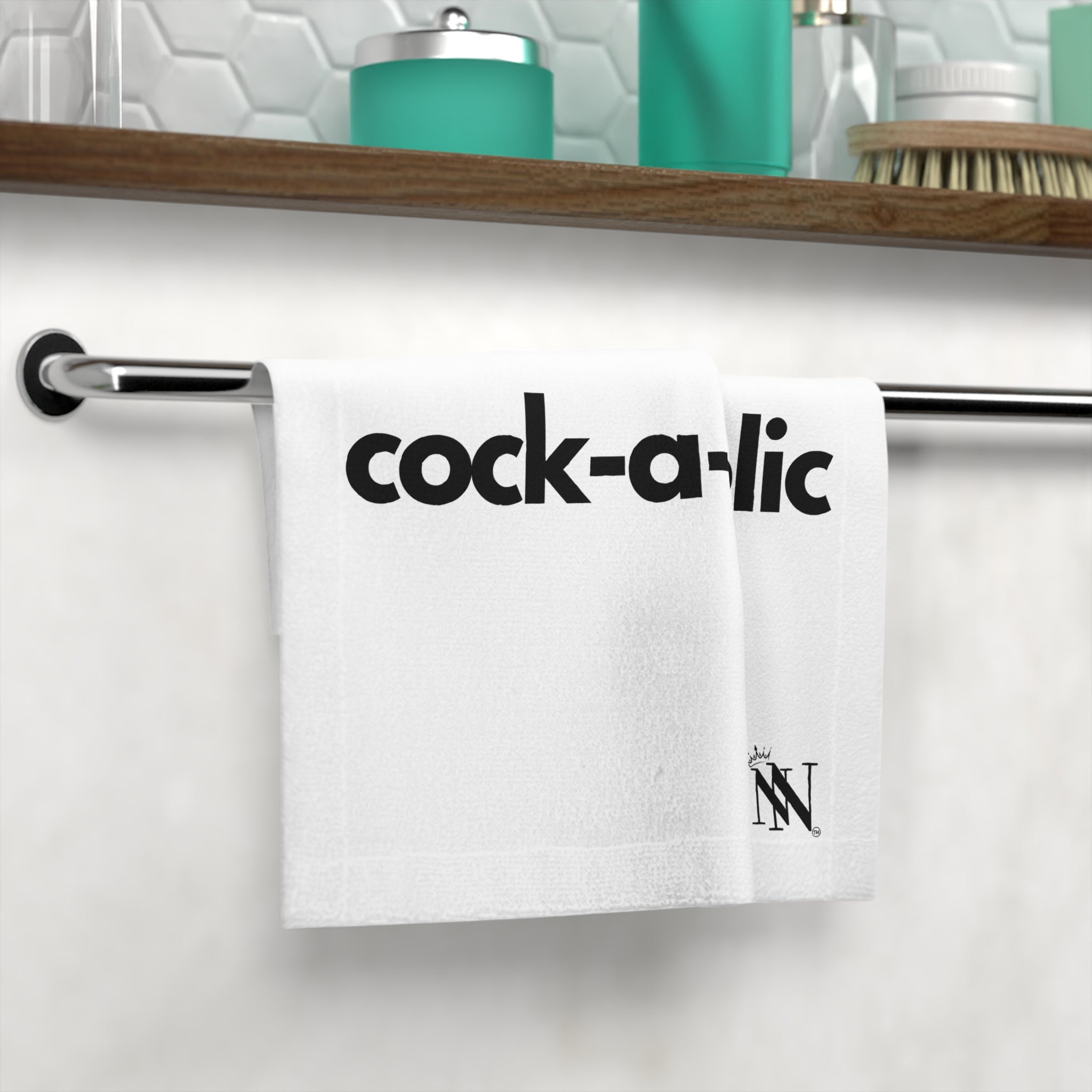 Cock-A-Holic After-Sex Towel