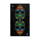 Party skull intimacy towel