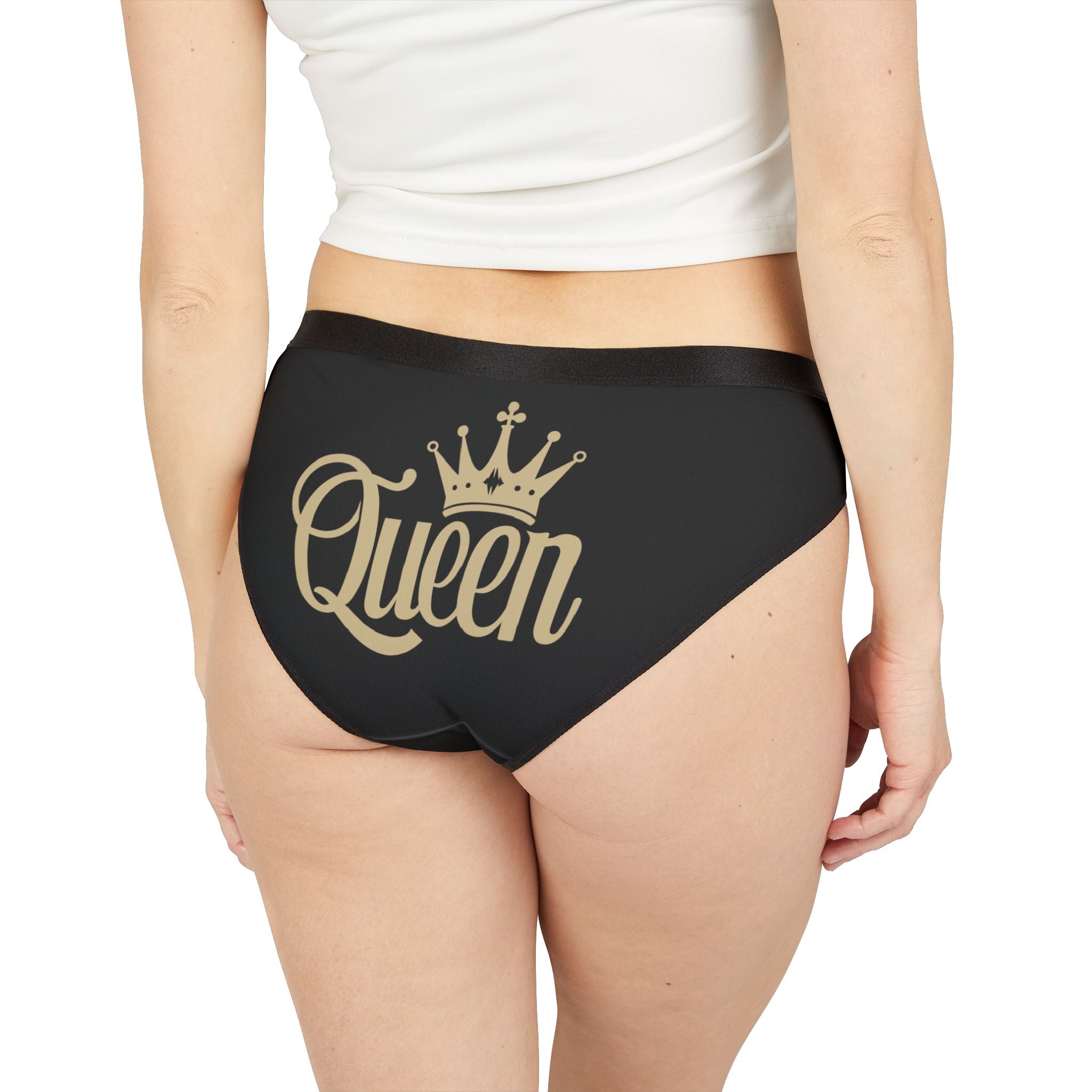 Gold Queen Cum Panties