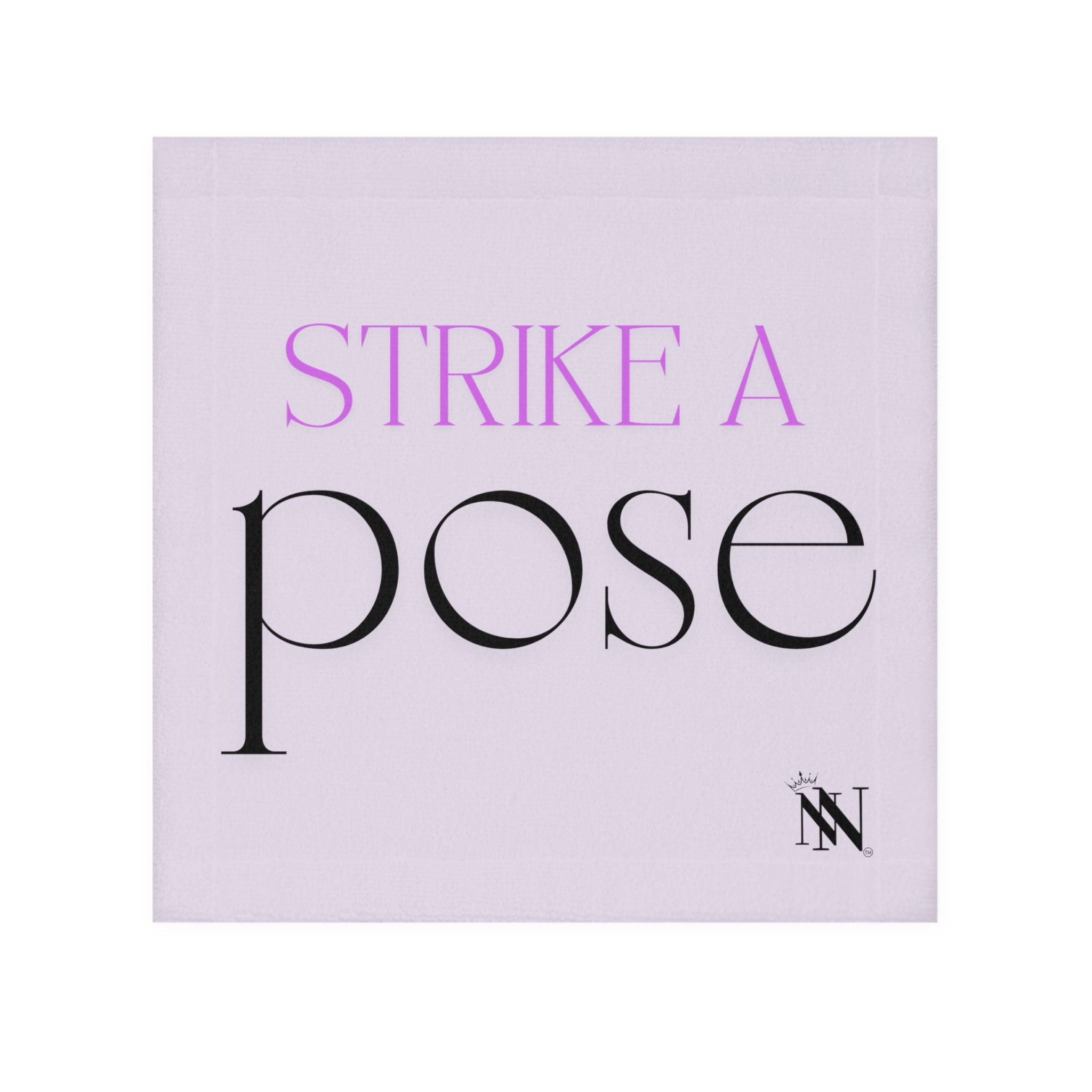 Strike a pose sex towel 