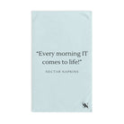 Every morning it comes to life sex towel