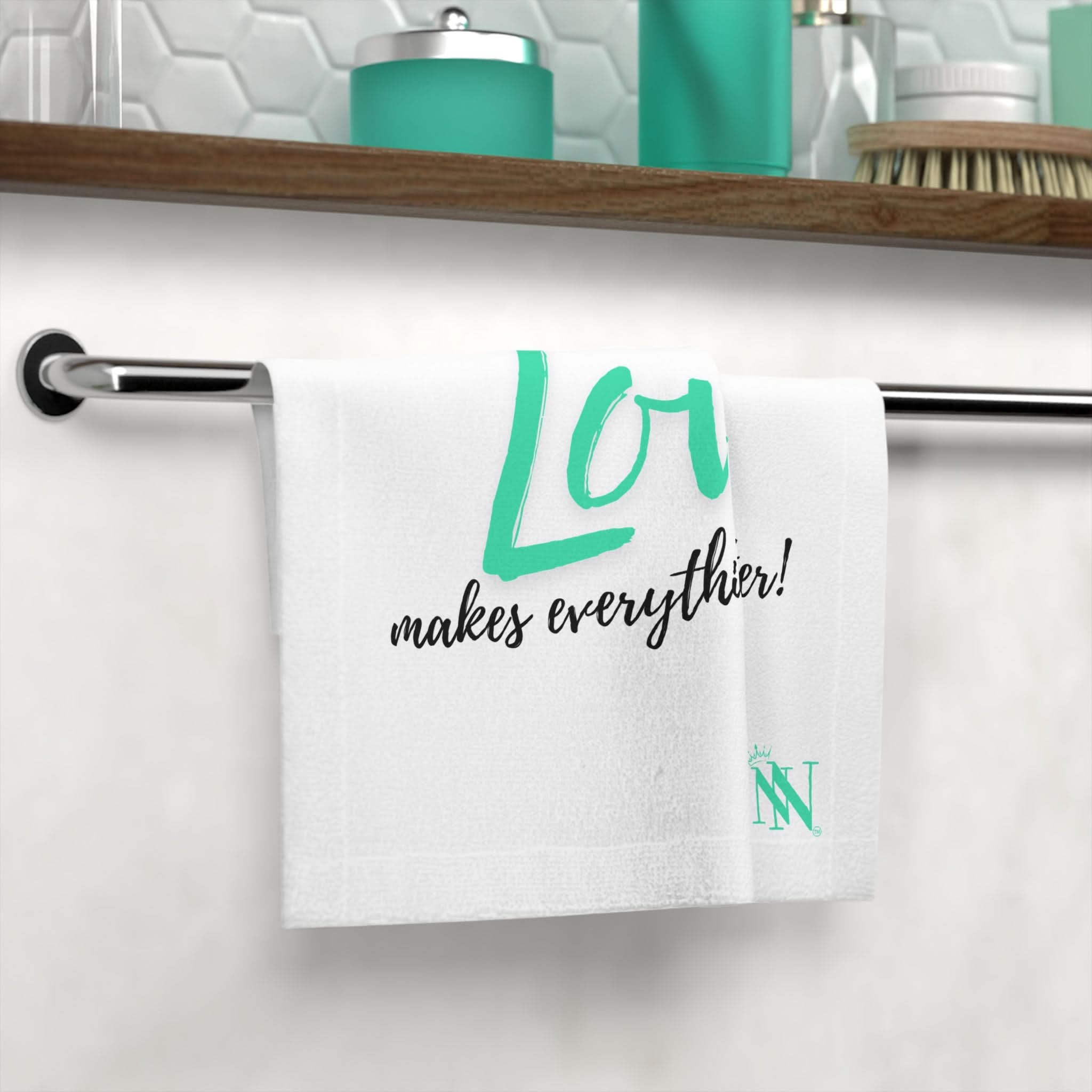 Love Makes Everything Better! After-Sex Towel | Fun Gifts & Sexy Soft