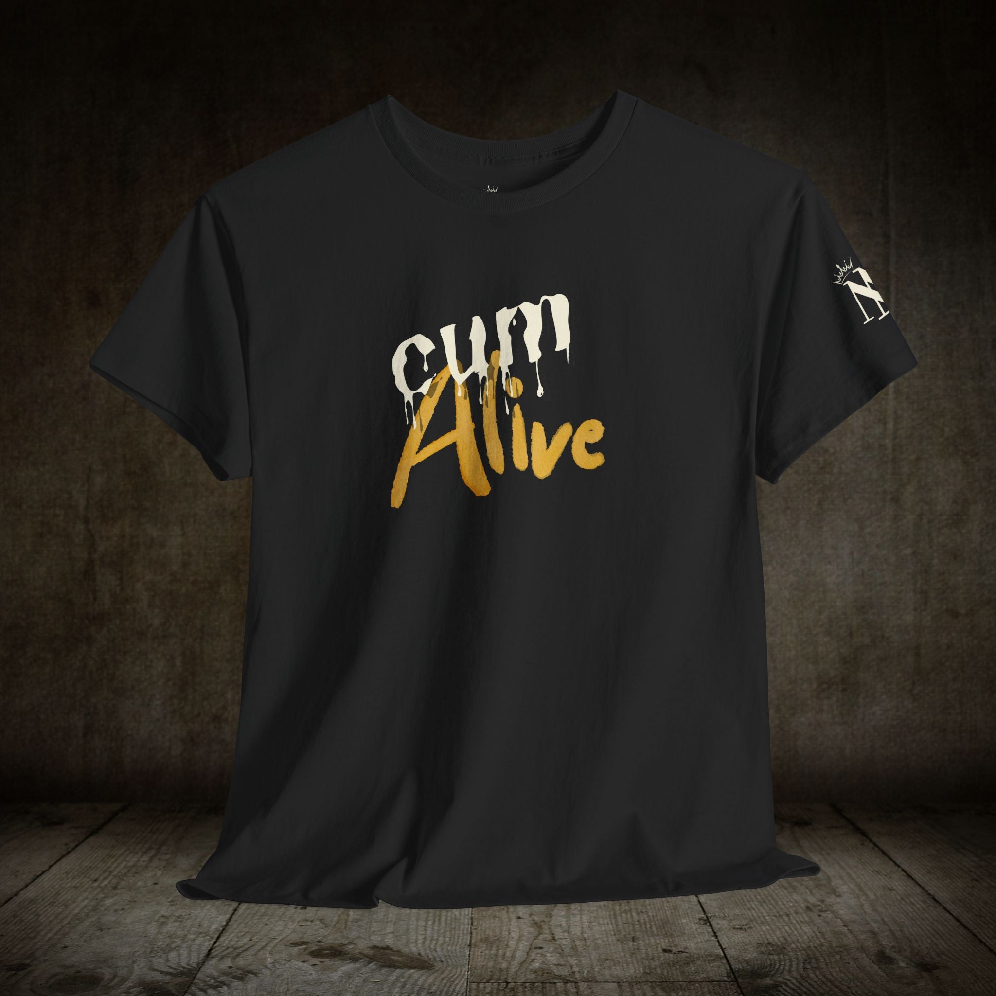 Cum Alive Adult Cum Tee