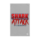 Shark attack cumming towel