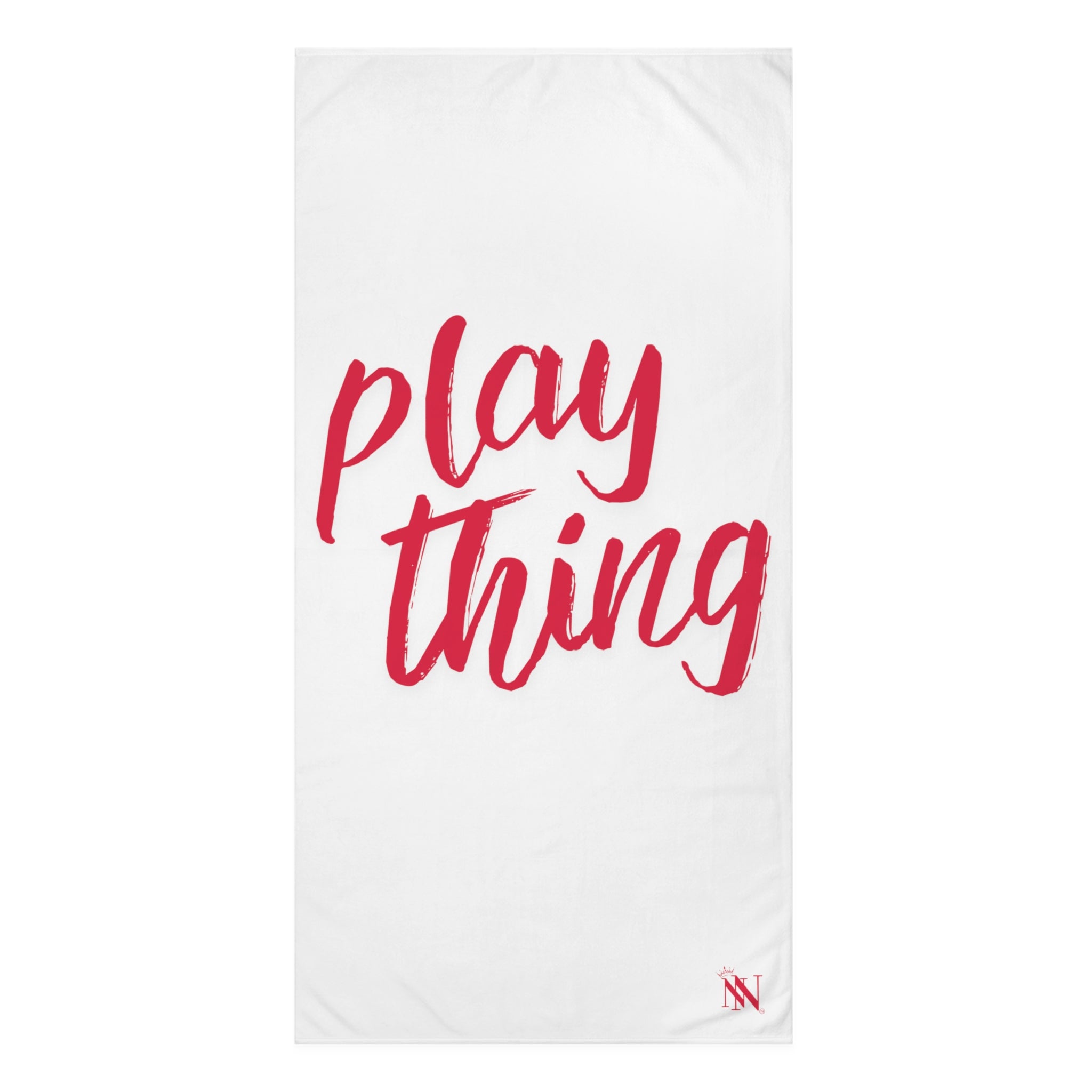 play thing cum towel 