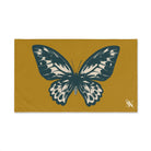 Blue butterfly sex towel