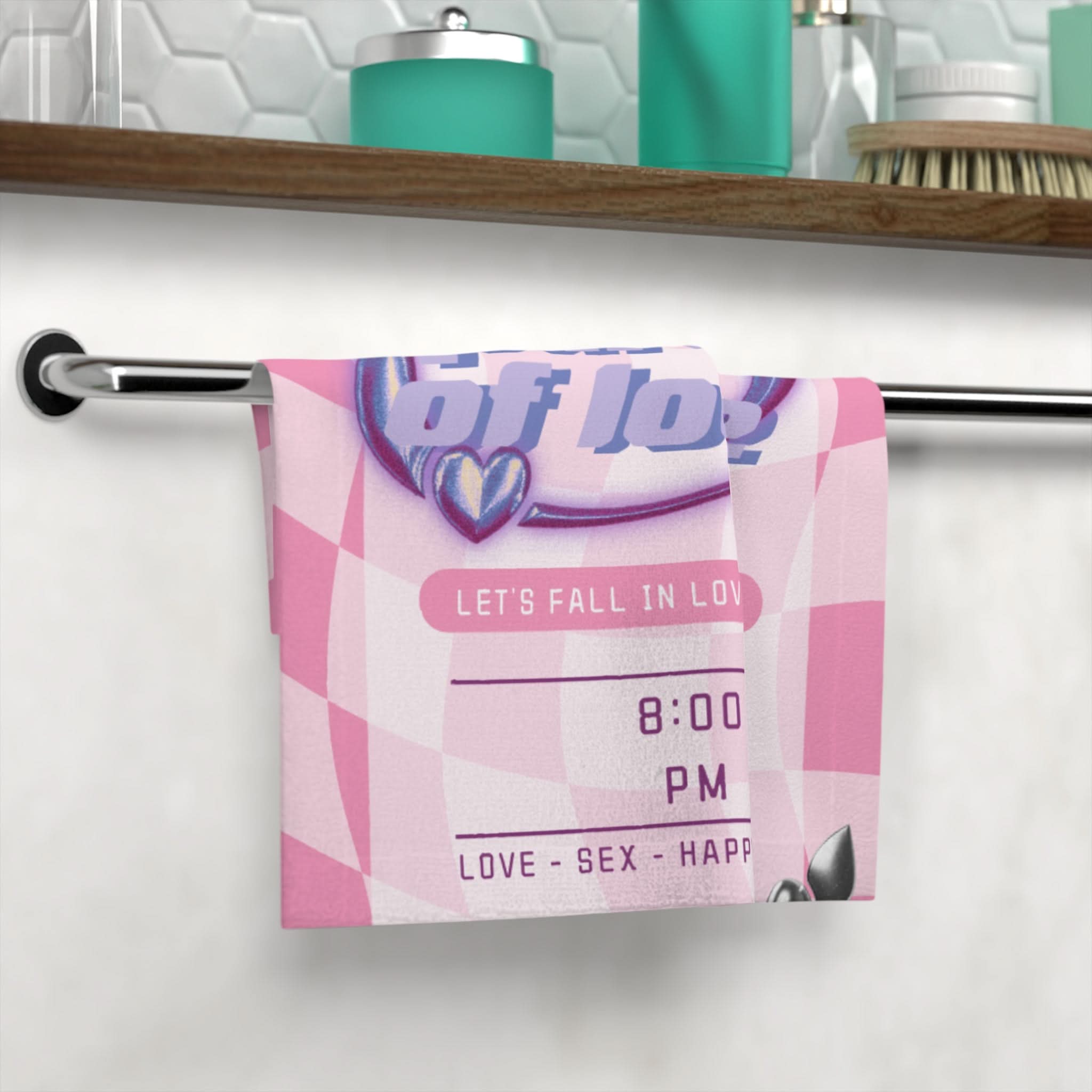 Party of Love Best After-Sex Towel | Fun Gifts, Flirty, & Sexy Soft