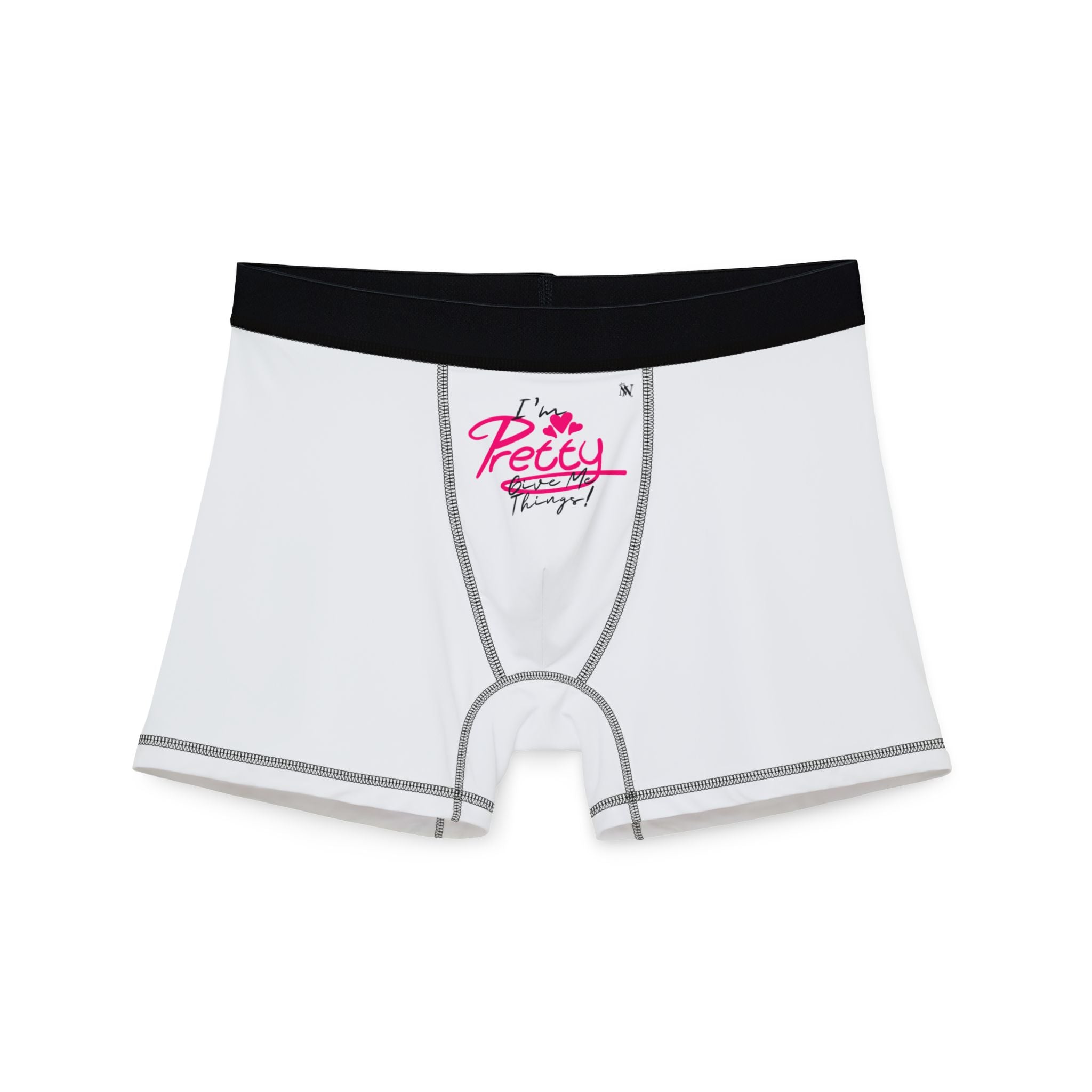 I'm Pretty Give Me Things! | Fun-Flirty Men's Boxer Briefs | Comfortable & Stylish