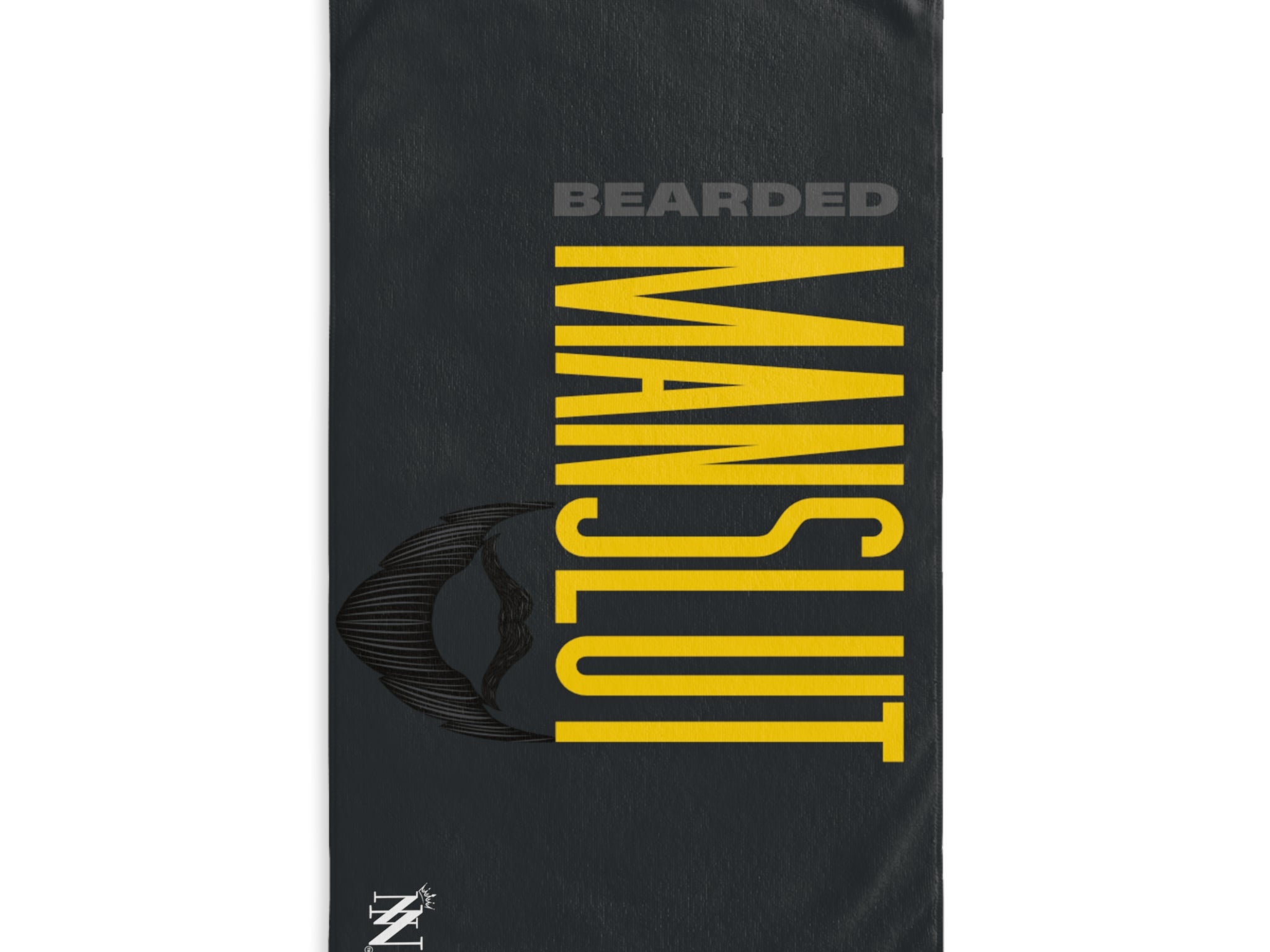 Bearded Man Slut towel