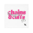chains & cuffs cum towel 