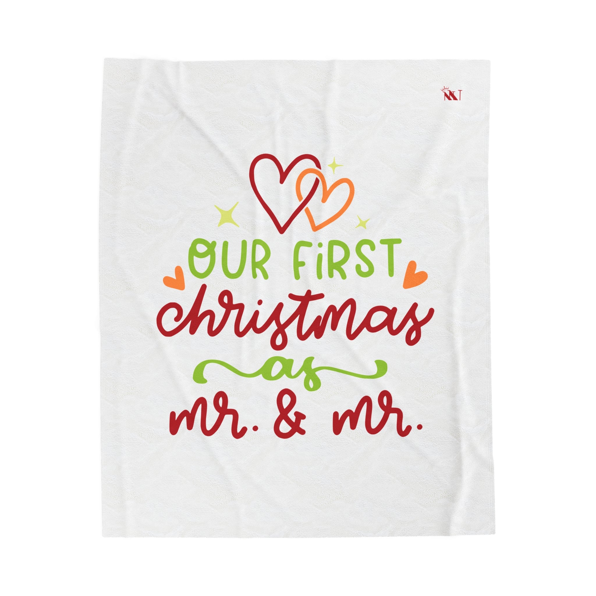 Our First Christmas as Mr. & Mr. | Lovers' Blanket