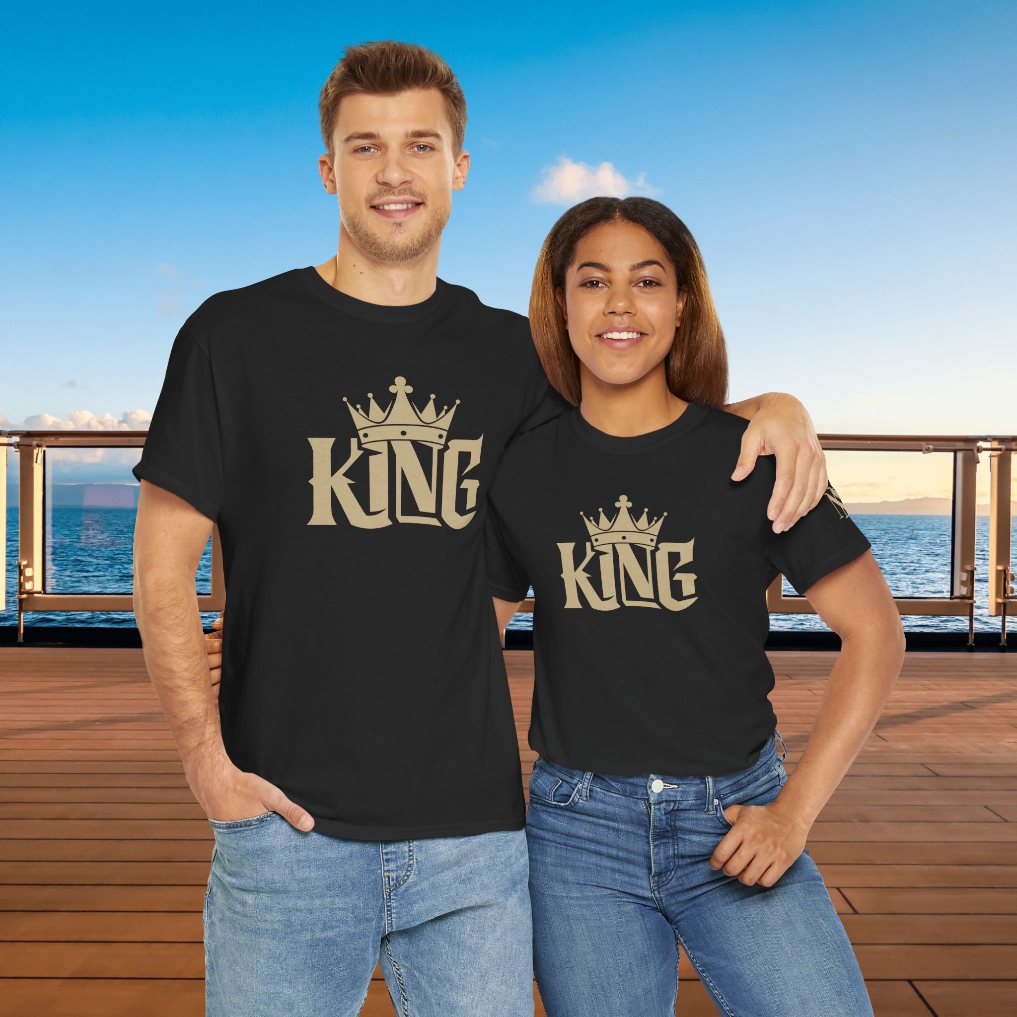 Gold King Cum Tee