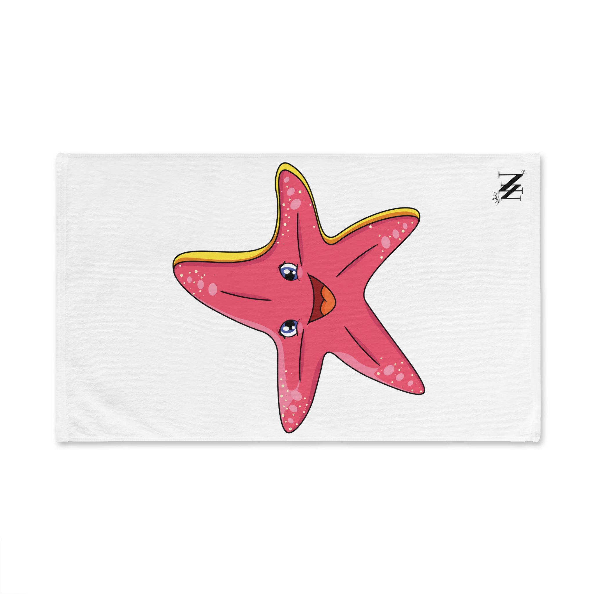 Happy pink starfish