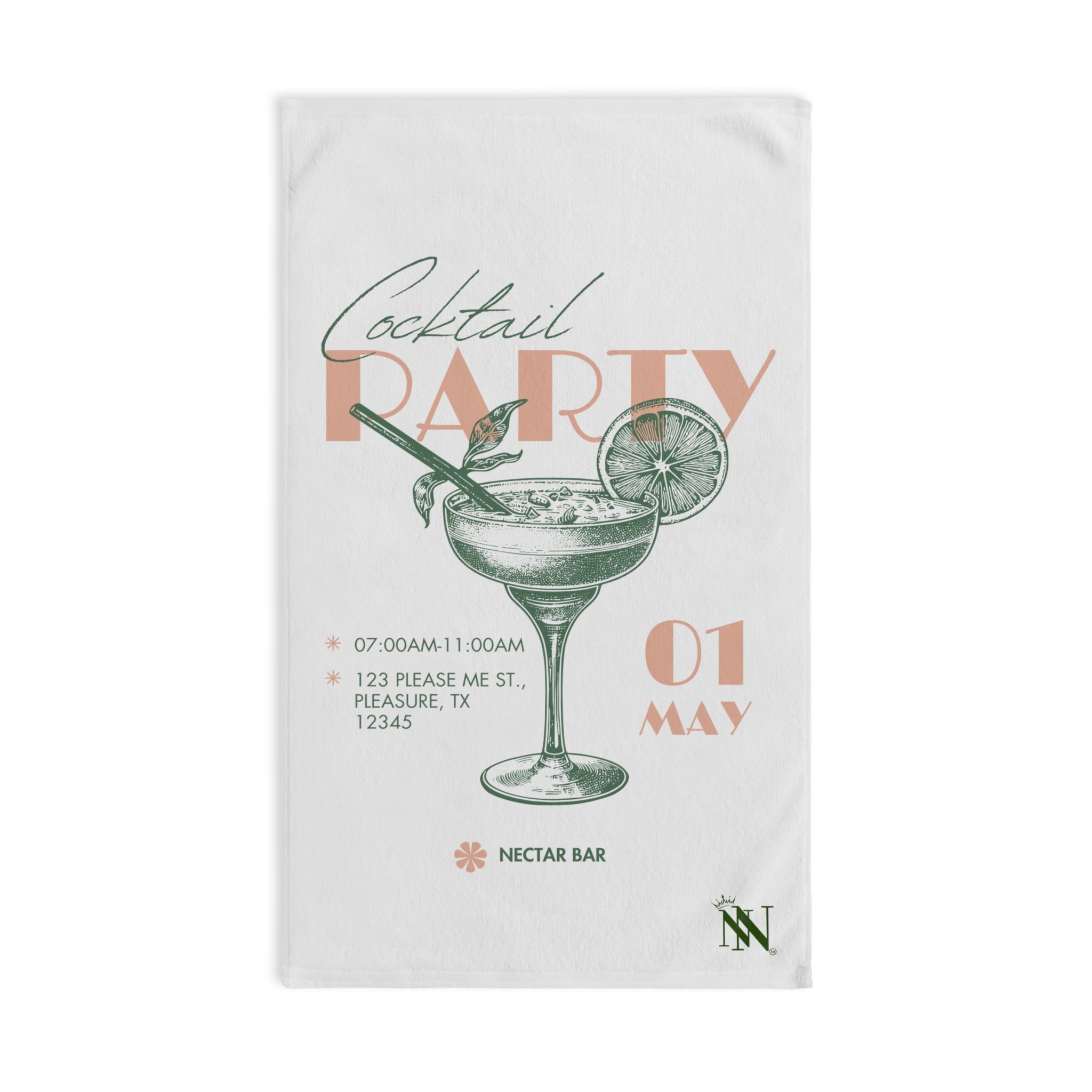 Cocktail Party Sex Towel | Fun, Soft, & Absorbent