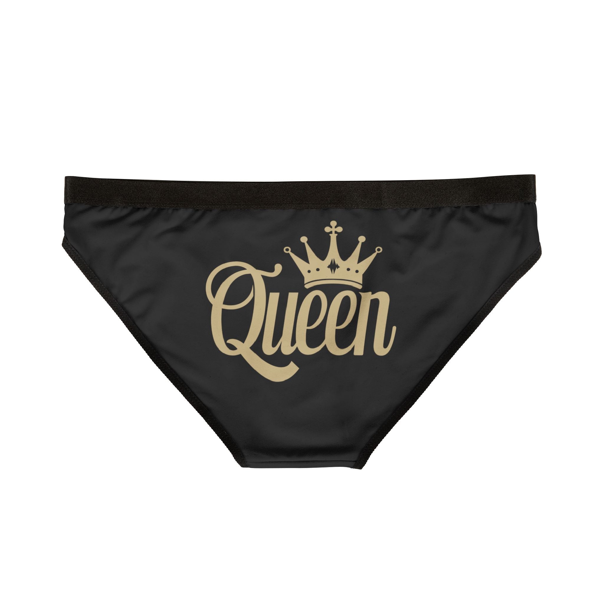 Gold Queen Cum Panties