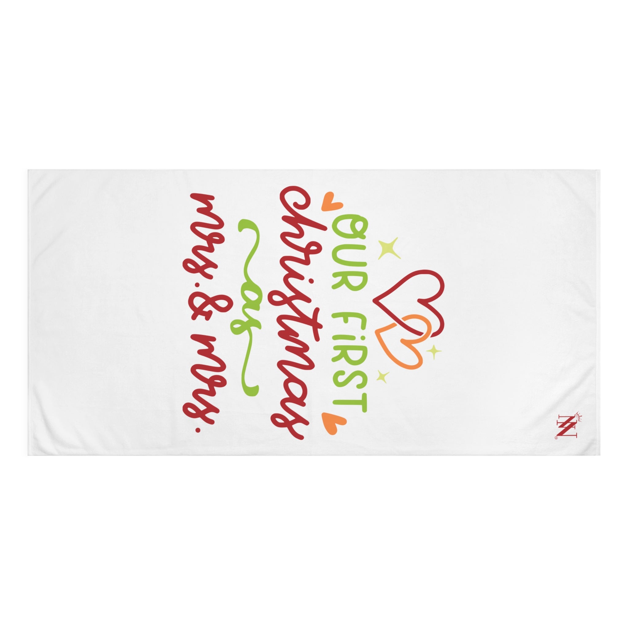 Our First Christmas as Mrs. & Mrs. | XL Sex Towel