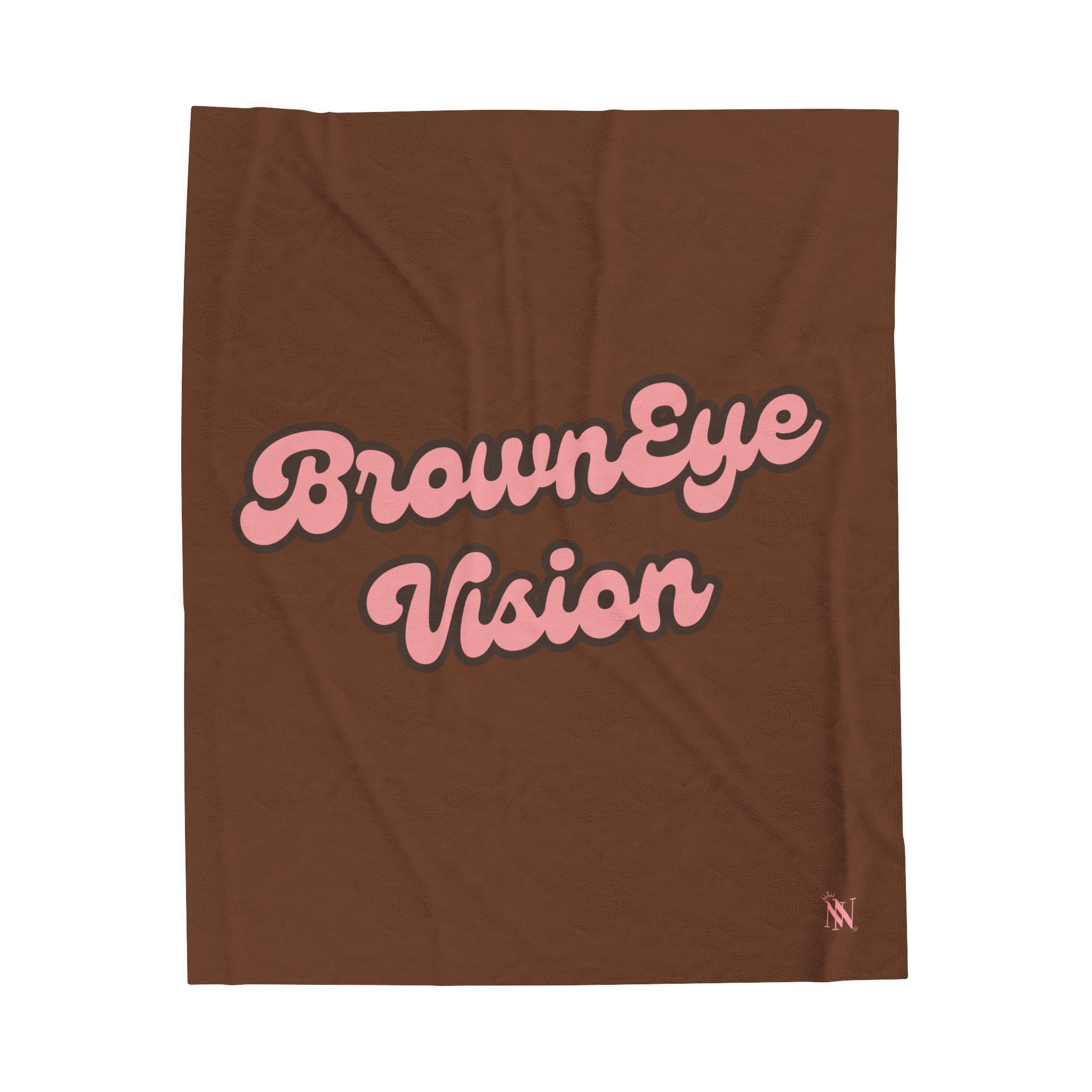 Brown Eye Vision Lovers Blanket