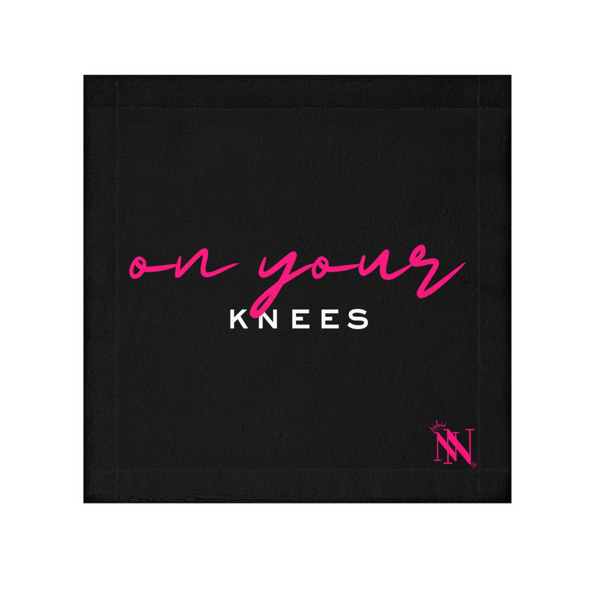 On Your Knees Cum Towel