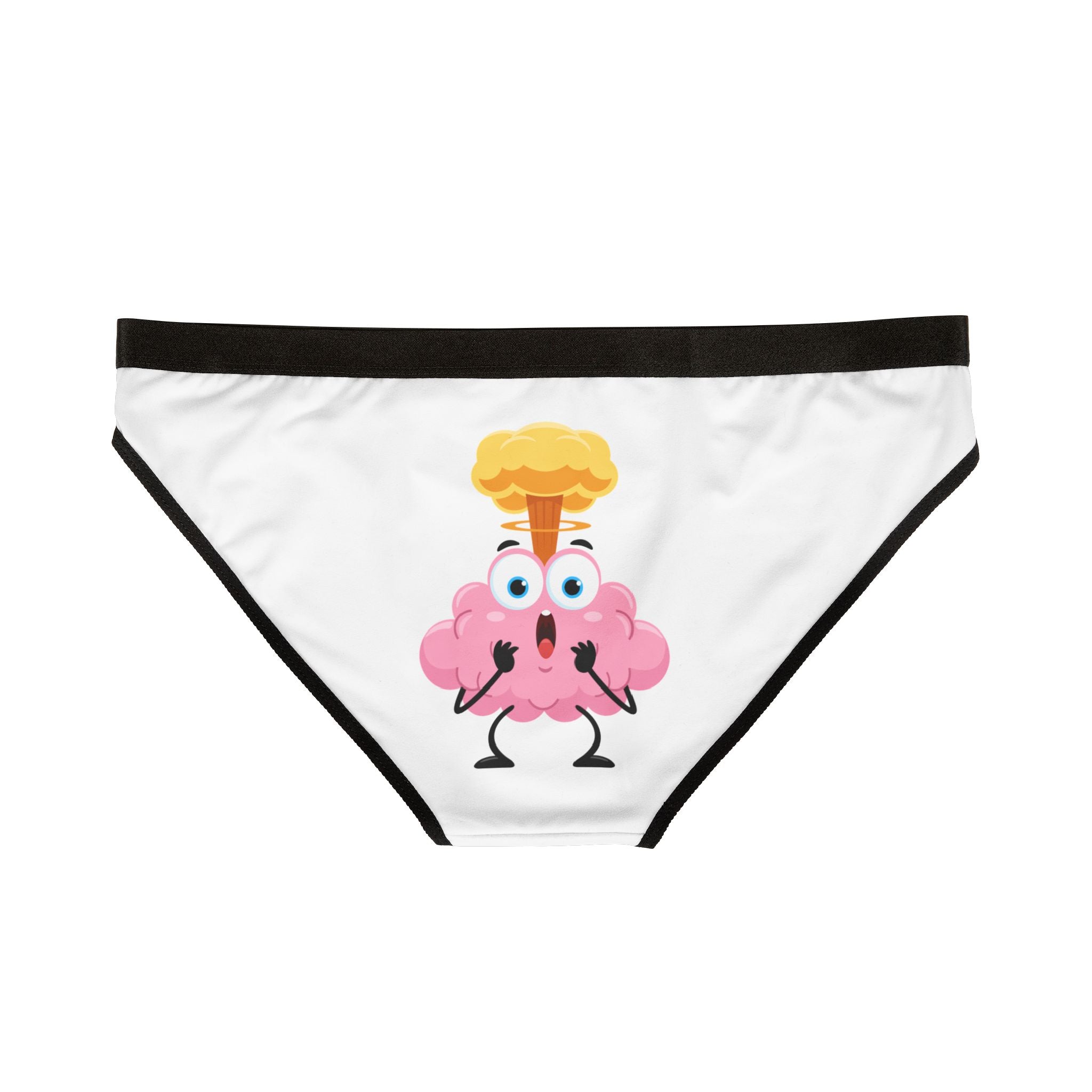 Mind Blowing Brain | Briefs for Women | Playful Comfy Underwear