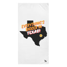 bigger in texas cum towel 