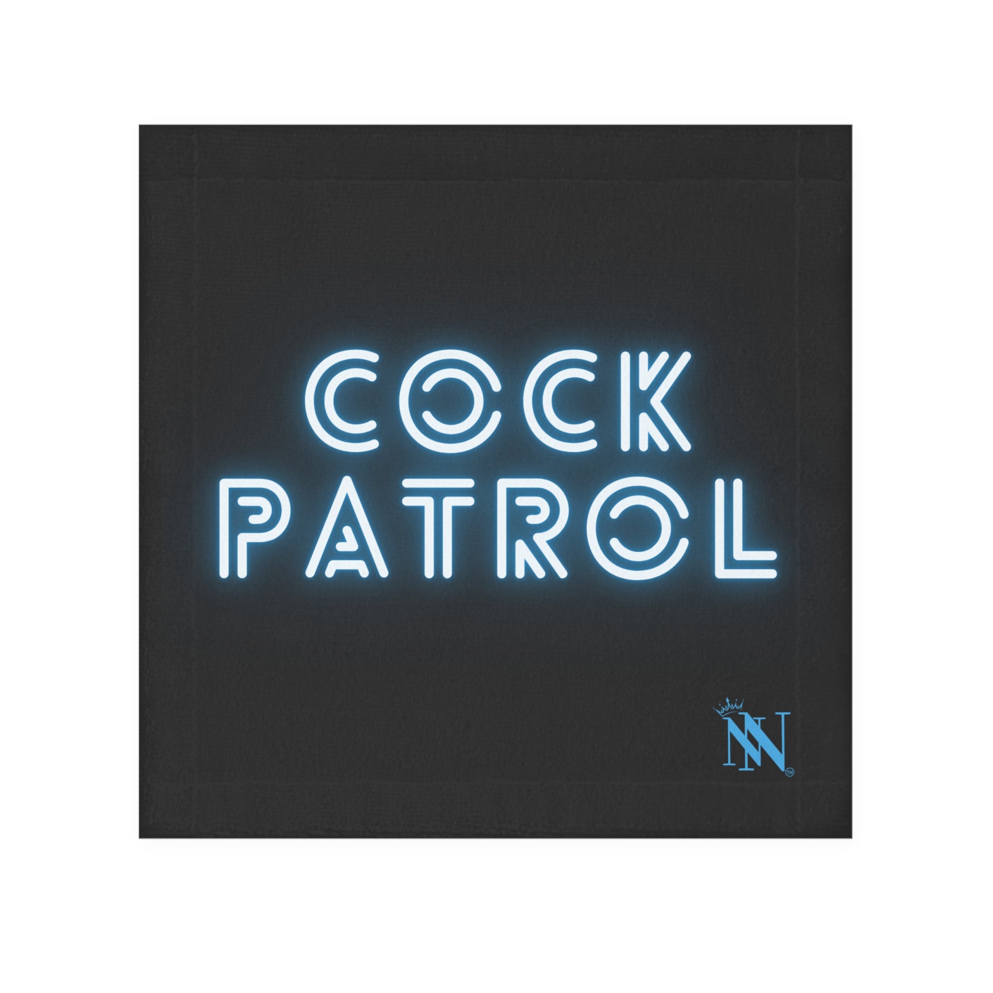 Cock patrol sex party towel