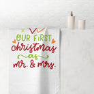 Our First Christmas as Mr. & Mrs. | XL Sex Towel