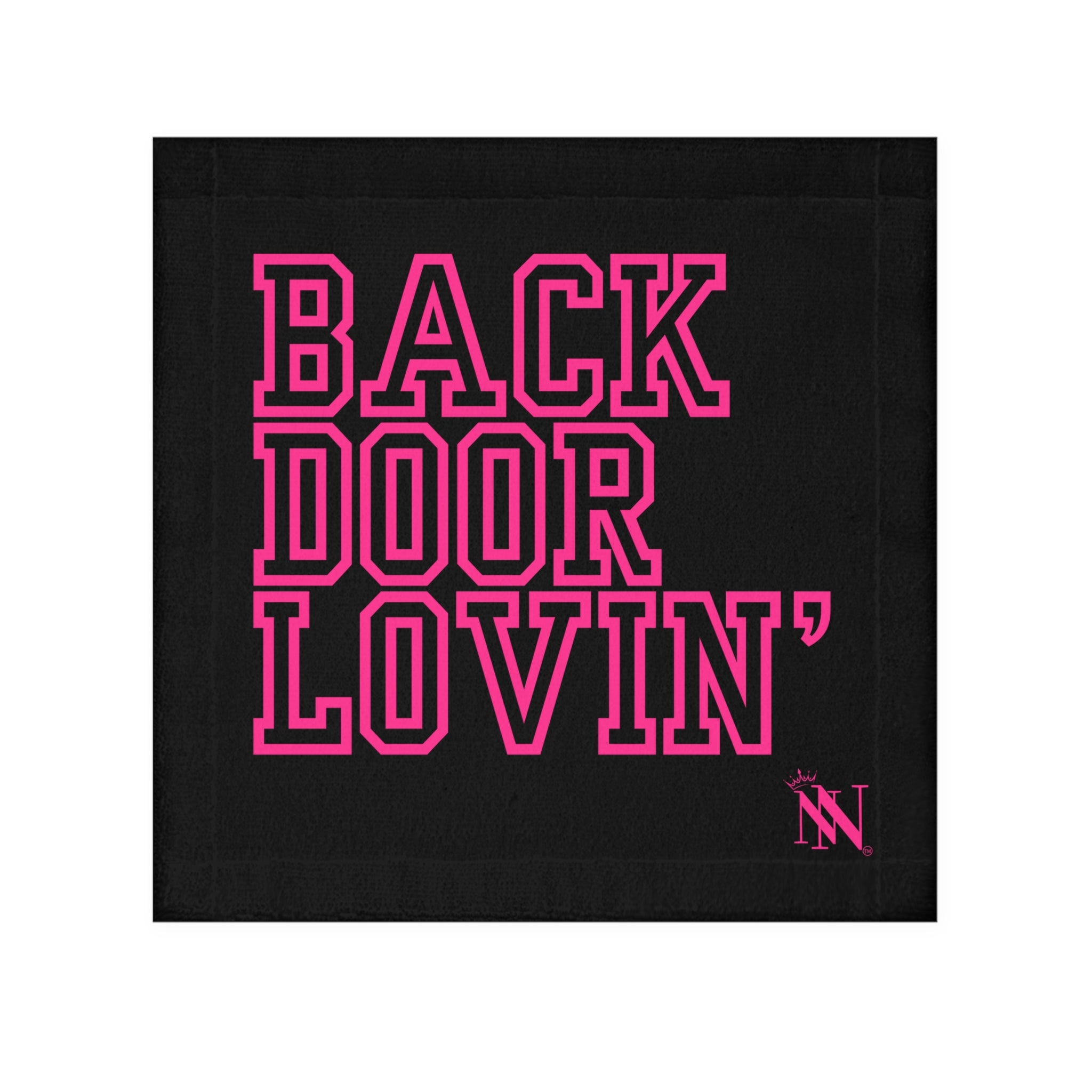 Back door lovin' towel for anal sex