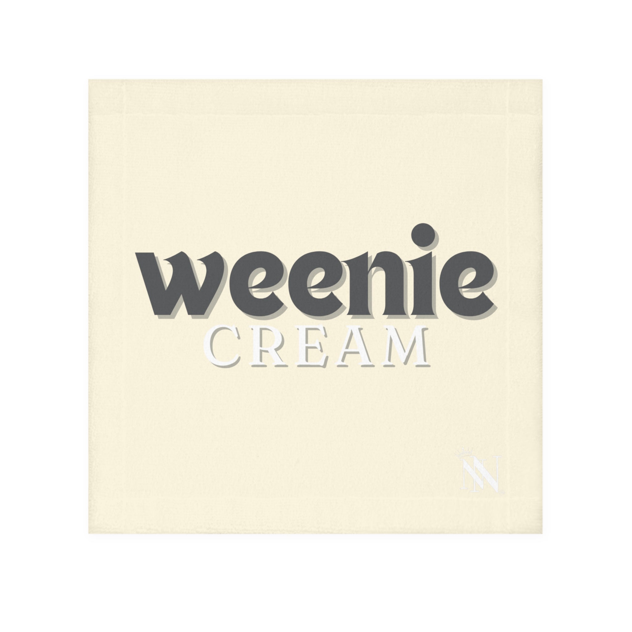 Weenie cream dick wipe