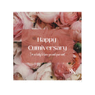 Happy Cumiversary anniversary sex towel