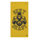 Sexy beast naughty varsity towel